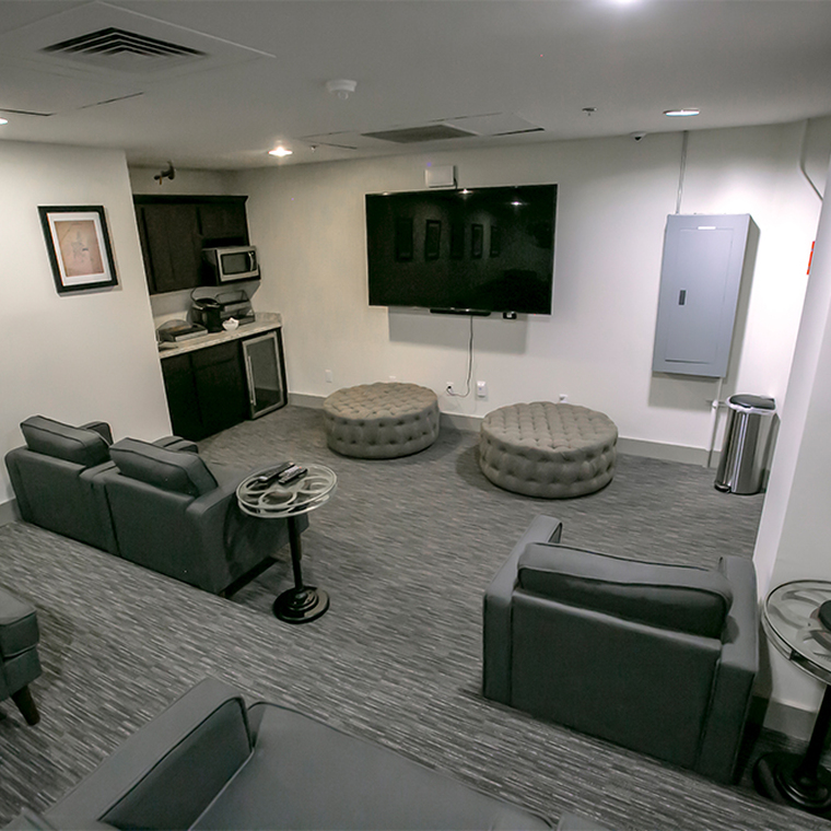 Theater room